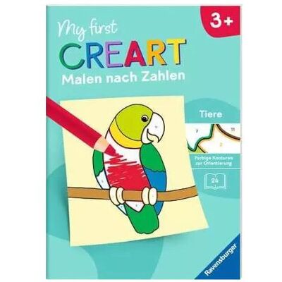 Ravensburger My first CreArt Malen nach Zahlen ab 3 - Tiere - Publicité Ravensburger My first CreArt Malen nach Zahlen ab 3 - Tiere - Publicité