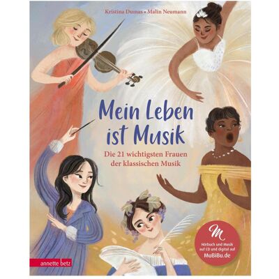 Ueberreuter Mein Leben ist Musik (Das musikalische Bilderbuch mit CD und zum Streamen), Livre pour enfants de Kristina Dumas - Publicité Ueberreuter Mein Leben ist Musik (Das musikalische Bilderbuch mit CD und zum Streamen), Livre pour enfants de Kristina Dumas - Publicité