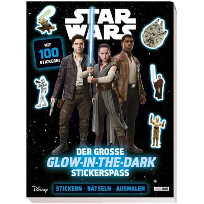 Panini, Autocollants, Disney Star Wars: Der grosse Glow-in-the-Dark-Stickerspass (100 Autocollants) - Publicité Panini, Autocollants, Disney Star Wars: Der grosse Glow-in-the-Dark-Stickerspass (100 Autocollants) - Publicité