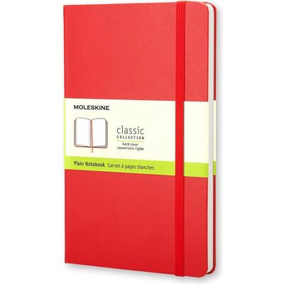 Moleskine, Cahier + bloc-notes, Classic (A6, Blanc, Couverture rigide) - Publicité Moleskine, Cahier + bloc-notes, Classic (A6, Blanc, Couverture rigide) - Publicité