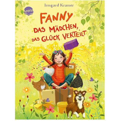 Arena Fanny. Das Mädchen, das Glück verteilt, Livre pour enfants de Irmgard Kramer - Publicité Arena Fanny. Das Mädchen, das Glück verteilt, Livre pour enfants de Irmgard Kramer - Publicité