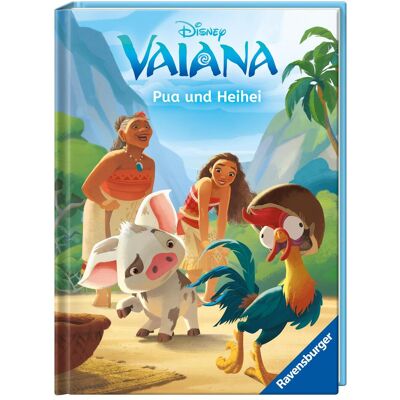 Ravensburger, Livres pour bébé, Disney Vaiana: Pua und Heihei - Erstlesebuch zum Lesenlernen (Allemand) - Publicité Ravensburger, Livres pour bébé, Disney Vaiana: Pua und Heihei - Erstlesebuch zum Lesenlernen (Allemand) - Publicité