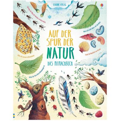 Usborne Publishing Auf der Spur der Natur, Livre pour enfants de Emily Bone. Publicité Usborne Publishing Auf der Spur der Natur, Livre pour enfants de Emily Bone. Publicité