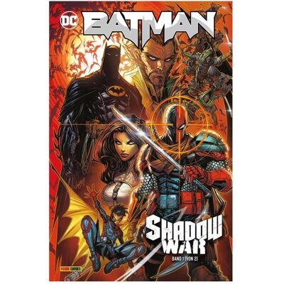 Panini Batman: Shadow War, Fiction de Joshua Williamson., Trevor Hairsine, Roger Cruz, Paolo Pantalena, Howard Porter, Jörg Fassbender, Viktor Bogdanovic - Publicité Panini Batman: Shadow War, Fiction de Joshua Williamson., Trevor Hairsine, Roger Cruz, Paolo Pantalena, Howard Porter, Jörg Fassbender, Viktor Bogdanovic - Publicité