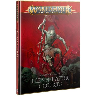 Games Workshop Warhammer AoS - Battletome V.4 Flesh-Eater Courts (Fr) (Papier) - Publicité Games Workshop Warhammer AoS - Battletome V.4 Flesh-Eater Courts (Fr) (Papier) - Publicité