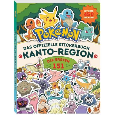 Panini, Autocollants, Pokémon: Das offizielle Stickerbuch Kanto-Region - Die ersten 151 (450 Autocollants) - Publicité Panini, Autocollants, Pokémon: Das offizielle Stickerbuch Kanto-Region - Die ersten 151 (450 Autocollants) - Publicité