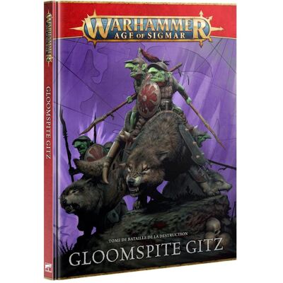 Games Workshop Warhammer AoS - Battletome V.4 Gloomspite Gitz (Fr) (Matières plastiques) - Publicité Games Workshop Warhammer AoS - Battletome V.4 Gloomspite Gitz (Fr) (Matières plastiques) - Publicité