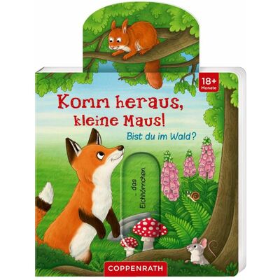 Coppenrath Komm heraus, kleine Maus! Bist du im Wald?, Livre pour enfants de Ruby Anna Warnecke - Publicité Coppenrath Komm heraus, kleine Maus! Bist du im Wald?, Livre pour enfants de Ruby Anna Warnecke - Publicité