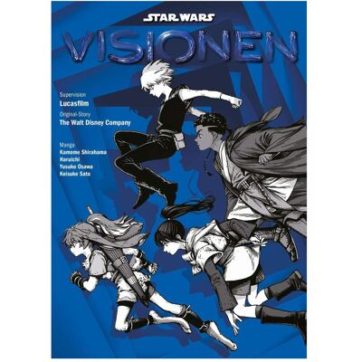 Panini Star Wars: Visionen (Manga) 01, Fiction de Keisuke Satou, Haruichi, La Walt Disney Company, Yusuke Osawa, Markus Lange, Kamome Shirahama - Publicité Panini Star Wars: Visionen (Manga) 01, Fiction de Keisuke Satou, Haruichi, La Walt Disney Company, Yusuke Osawa, Markus Lange, Kamome Shirahama - Publicité