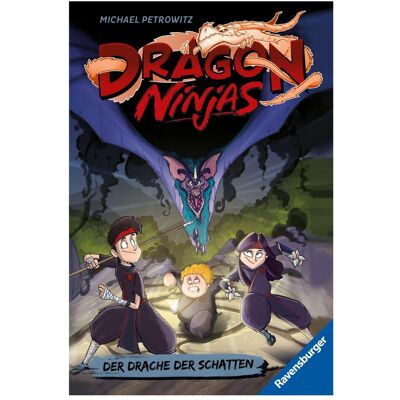 Ravensburger Dragon Ninjas, Band 5 - Der Drache der Schatten, Livre pour enfants de Michael Petrovitz - Publicité Ravensburger Dragon Ninjas, Band 5 - Der Drache der Schatten, Livre pour enfants de Michael Petrovitz - Publicité