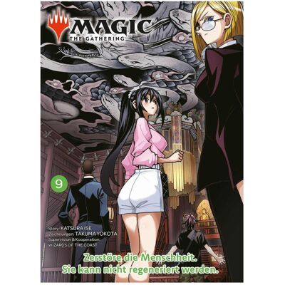 Panini Magic: The Gathering - Zerstöre die Menschheit..., Fiction de Takuma Yokota, Katsura Ise, Gregor Wakounig - Publicité Panini Magic: The Gathering - Zerstöre die Menschheit..., Fiction de Takuma Yokota, Katsura Ise, Gregor Wakounig - Publicité