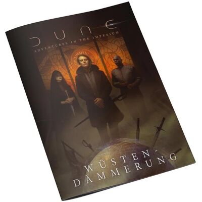 Ulisses Spiele US88045 - Dune Le Jeu de Rôle : L'Aube du désert - Livre broché (édition FR) (Allemand, 3 - 12 Joueur) - Publicité Ulisses Spiele US88045 - Dune Le Jeu de Rôle : L'Aube du désert - Livre broché (édition FR) (Allemand, 3 - 12 Joueur) - Publicité