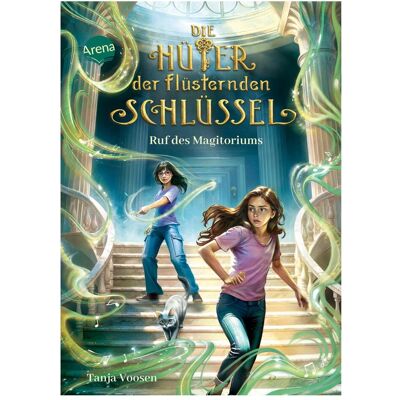 Arena Die Hüter der flüsternden Schlüssel (2). Ruf des Magitoriums, Livres audio de Emma Gillette, Ulyana Regener, Tanja Voosen - Publicité Arena Die Hüter der flüsternden Schlüssel (2). Ruf des Magitoriums, Livres audio de Emma Gillette, Ulyana Regener, Tanja Voosen - Publicité