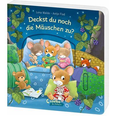 Loewe Deckst du noch die Mäuschen zu?, Livre pour enfants de Lena Walde - Publicité Loewe Deckst du noch die Mäuschen zu?, Livre pour enfants de Lena Walde - Publicité