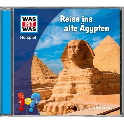 Tessloff Jeu audio WAS IST WAS. Voyage dans l'Égypte ancienne, Livres audio de Barbara Miersch - Publicité Tessloff Jeu audio WAS IST WAS. Voyage dans l'Égypte ancienne, Livres audio de Barbara Miersch - Publicité