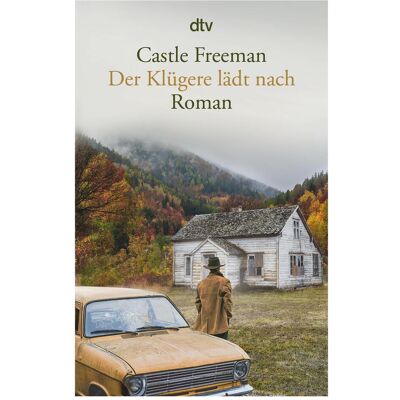 DTV Der Klügere lädt nach, Fiction de Château Freeman - Publicité DTV Der Klügere lädt nach, Fiction de Château Freeman - Publicité
