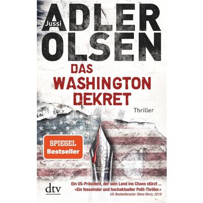 DTV Das Washington-Dekret, Fiction de Jussi Eagle-Olsen - Publicité DTV Das Washington-Dekret, Fiction de Jussi Eagle-Olsen - Publicité