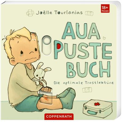 Coppenrath, Livres pour bébé, Aua Puste Buch - Die optimale Trostlektüre (Allemand) - Publicité Coppenrath, Livres pour bébé, Aua Puste Buch - Die optimale Trostlektüre (Allemand) - Publicité