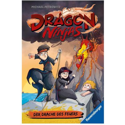 Ravensburger Dragon Ninjas, Band 2 - Der Drache des Feuers, Livre pour enfants de Michael Petrovitz - Publicité Ravensburger Dragon Ninjas, Band 2 - Der Drache des Feuers, Livre pour enfants de Michael Petrovitz - Publicité