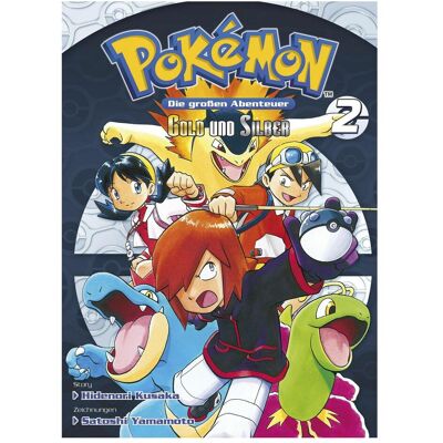 Panini Pokémon - Die grossen Abenteuer: Gold, Silber und Kristall 0, Fiction de Satoshi Yamamamoto, Gyo Araiwa, Hidenori Kusaka - Publicité Panini Pokémon - Die grossen Abenteuer: Gold, Silber und Kristall 0, Fiction de Satoshi Yamamamoto, Gyo Araiwa, Hidenori Kusaka - Publicité