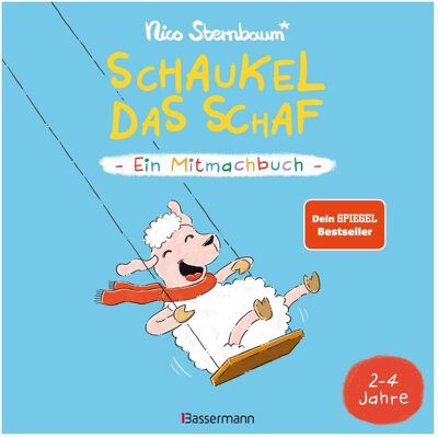Bassermann, Livres pour bébé, Schaukel das Schaf - Ein Mitmachbuch. Für Kinder von 2 bis 4 Jahren (Allemand) - Publicité Bassermann, Livres pour bébé, Schaukel das Schaf - Ein Mitmachbuch. Für Kinder von 2 bis 4 Jahren (Allemand) - Publicité