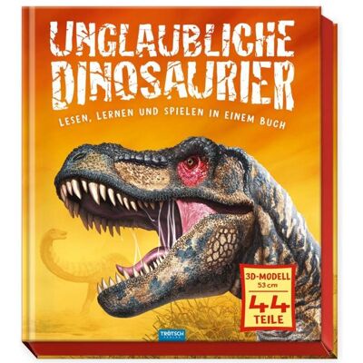Unglaubliche Dinosaurier - Stecksetbox (mit 3D-Modell), Livre pour enfants de Trötsch Verlag GmbH & Co.KG (Éditions Trötsch), Trötsch Verlag GmbH & - Publicité Unglaubliche Dinosaurier - Stecksetbox (mit 3D-Modell), Livre pour enfants de Trötsch Verlag GmbH & Co.KG (Éditions Trötsch), Trötsch Verlag GmbH & - Publicité