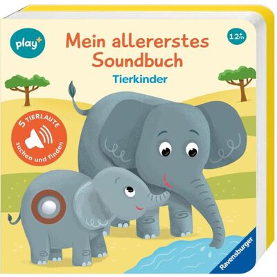 Ravensburger, Livres pour bébé, Play+ Mon tout premier livre sonore : Les enfants des animaux (Allemand) - Publicité Ravensburger, Livres pour bébé, Play+ Mon tout premier livre sonore : Les enfants des animaux (Allemand) - Publicité