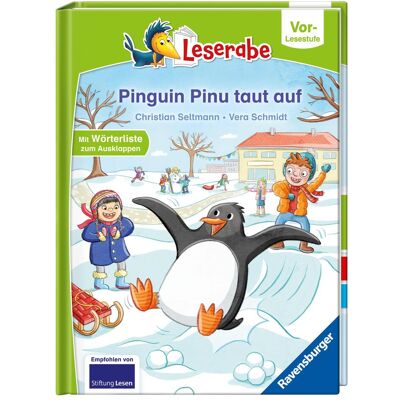 Ravensburger Leserabe - Vor-Lesestufe: Pinguin Pinu taut auf (Allemand) - Publicité Ravensburger Leserabe - Vor-Lesestufe: Pinguin Pinu taut auf (Allemand) - Publicité