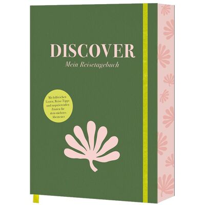 Edition Fischer, Cahier + bloc-notes, Discover – Mein Reisetagebuch (Blanc, Couverture rigide) - Publicité Edition Fischer, Cahier + bloc-notes, Discover – Mein Reisetagebuch (Blanc, Couverture rigide) - Publicité