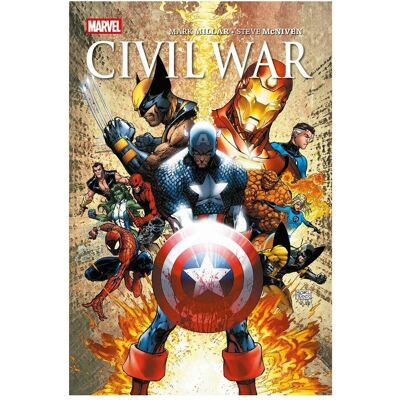 Panini, Civil War (Pocket Edition) - Publicité Panini, Civil War (Pocket Edition) - Publicité