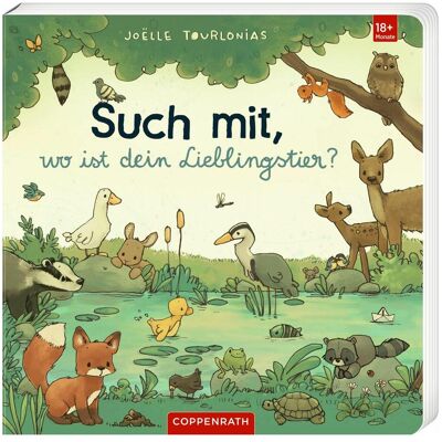 Coppenrath, Livres pour bébé, Such mit, wo ist dein Lieblingstier? (Allemand) - Publicité Coppenrath, Livres pour bébé, Such mit, wo ist dein Lieblingstier? (Allemand) - Publicité