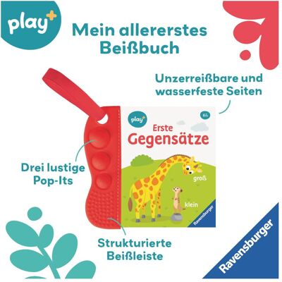 Ravensburger, Livres pour bébé, play+ flip&pop : premiers contrastes (Allemand) - Publicité Ravensburger, Livres pour bébé, play+ flip&pop : premiers contrastes (Allemand) - Publicité