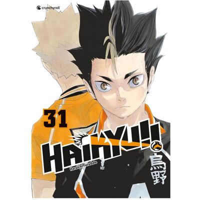 Kazé Manga Haikyu!! – Band 31, Fiction de Haruichi Furudate - Publicité Kazé Manga Haikyu!! – Band 31, Fiction de Haruichi Furudate - Publicité