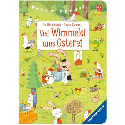 Ravensburger, Livres pour bébé, Beaucoup de mimétisme autour de l'oeuf de Pâques (Allemand) - Publicité Ravensburger, Livres pour bébé, Beaucoup de mimétisme autour de l'oeuf de Pâques (Allemand) - Publicité