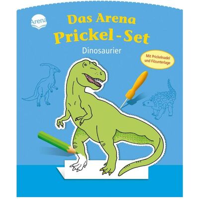 Arena Das Prickel-Set. Dinosaurier, Livre pour enfants de Ina Hallemans - Publicité Arena Das Prickel-Set. Dinosaurier, Livre pour enfants de Ina Hallemans - Publicité