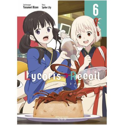 Panini Lycoris Recoil 06, Fiction de SpiderLily, Jens Ossa, Yasunori Bizen - Publicité Panini Lycoris Recoil 06, Fiction de SpiderLily, Jens Ossa, Yasunori Bizen - Publicité