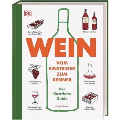 Dorling Kindersley Wein, Guide de Carla Gröppel-Wegener, Ophélie Neiman, Éditeur DK - Publicité Dorling Kindersley Wein, Guide de Carla Gröppel-Wegener, Ophélie Neiman, Éditeur DK - Publicité