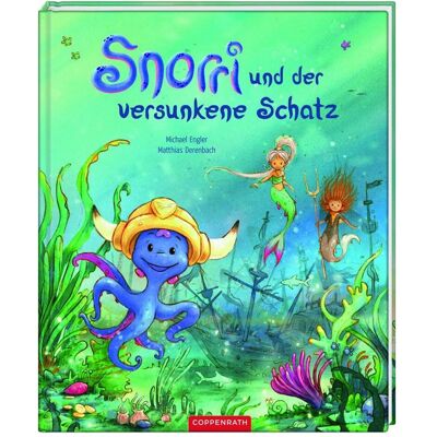 Coppenrath Snorri und der versunkene Schatz, Livre pour enfants de Matthias Derenbach, Michael Engler - Publicité Coppenrath Snorri und der versunkene Schatz, Livre pour enfants de Matthias Derenbach, Michael Engler - Publicité