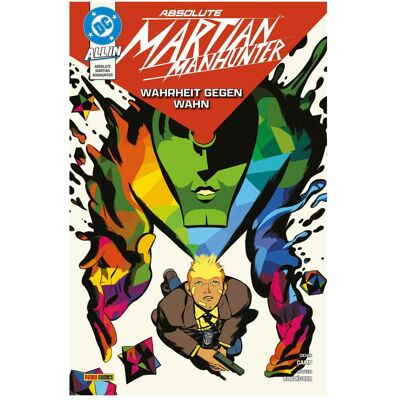 Panini Absolute Martian Manhunter, Fiction de Javier Rodriguez, Deniz Camp, Caroline Hidalgo - Publicité Panini Absolute Martian Manhunter, Fiction de Javier Rodriguez, Deniz Camp, Caroline Hidalgo - Publicité