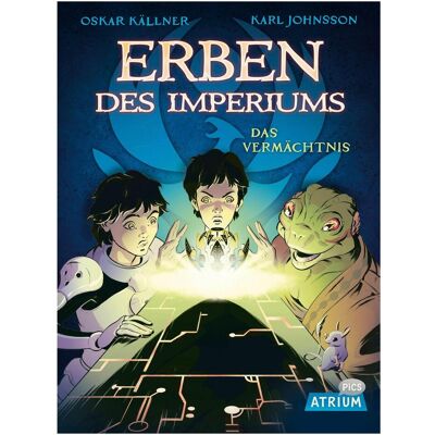 Atrium Das Vermächtnis, Livre pour enfants de Oskar Källner, Karl Johnsson, Maike Dörries - Publicité Atrium Das Vermächtnis, Livre pour enfants de Oskar Källner, Karl Johnsson, Maike Dörries - Publicité