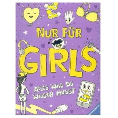 Ravensburger Nur für Girls - Alles was du wissen musst, Livre pour enfants de Wolfgang Hensel - Publicité Ravensburger Nur für Girls - Alles was du wissen musst, Livre pour enfants de Wolfgang Hensel - Publicité