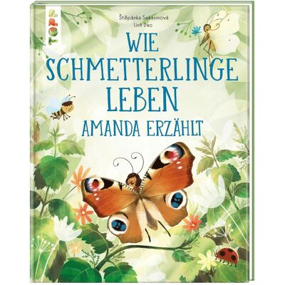 Frech Wie Schmetterlinge leben. Amanda erzählt., Livre pour enfants de Štěpánka Sekaninová, Verena Thiard-Laforet, Linh Dao - Publicité Frech Wie Schmetterlinge leben. Amanda erzählt., Livre pour enfants de Štěpánka Sekaninová, Verena Thiard-Laforet, Linh Dao - Publicité