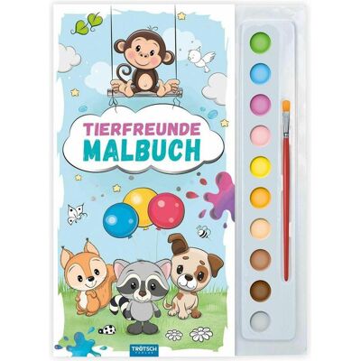 Trötsch Tierfreunde - Malbuch mit Tuschkasten - Publicité Trötsch Tierfreunde - Malbuch mit Tuschkasten - Publicité