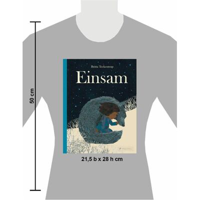 Prestel Einsam, Livre pour enfants de Britta Teckentrup - Publicité Prestel Einsam, Livre pour enfants de Britta Teckentrup - Publicité
