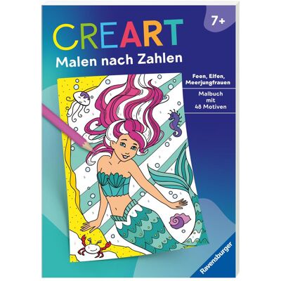 Ravensburger CreArt Peinture par numéros : Fées, elfes, sirènes - Publicité Ravensburger CreArt Peinture par numéros : Fées, elfes, sirènes - Publicité
