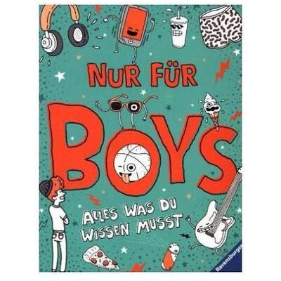 Ravensburger Nur für Boys - Alles was du wissen musst, Livre pour enfants de Wolfgang Hensel - Publicité Ravensburger Nur für Boys - Alles was du wissen musst, Livre pour enfants de Wolfgang Hensel - Publicité