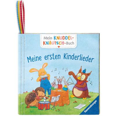 Ravensburger, Livres pour bébé, Mon livre câlin à froisser : Mes premières comptines robuste, lavable et léger comme une plume. (Allemand) - Publicité Ravensburger, Livres pour bébé, Mon livre câlin à froisser : Mes premières comptines robuste, lavable et léger comme une plume. (Allemand) - Publicité