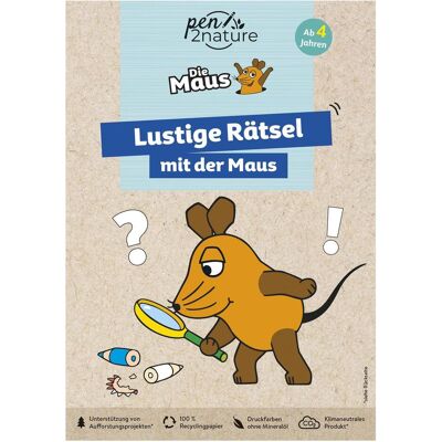 Lustige Rätsel mit der Maus Ab 4 Jahren, Livre pour enfants de pen2nature - Publicité Lustige Rätsel mit der Maus Ab 4 Jahren, Livre pour enfants de pen2nature - Publicité