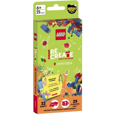 Lego Récréation. Cartes de défi. Animaux (Polonais) - Publicité Lego Récréation. Cartes de défi. Animaux (Polonais) - Publicité