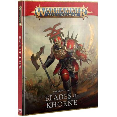 Games Workshop Warhammer AoS - Battletome V.4 Blades of Khorne (En) (Papier) - Publicité Games Workshop Warhammer AoS - Battletome V.4 Blades of Khorne (En) (Papier) - Publicité